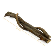 Cargar imagen en el visor de la galería, Bastón Madera Makrama 32cm - 36cm