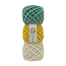 Cargar imagen en el visor de la galería, Kit Hilaza Algodón 3mm Makrama Colores Varios 3pz