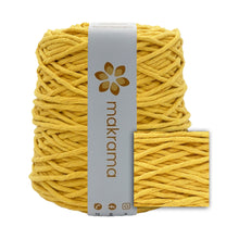 Cargar imagen en el visor de la galería, Hilaza Algodón 4mm Makrama 1kg Amarillo Mango