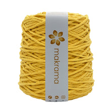 Cargar imagen en el visor de la galería, Hilaza Algodón 4mm Makrama 1kg Amarillo Mango
