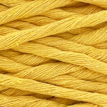 Cargar imagen en el visor de la galería, Hilaza Algodón 4mm Makrama 1kg Amarillo Mango