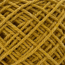 Cargar imagen en el visor de la galería, Cuerda Algodón Mini 2mm Makrama 150gr Amarillo Mantequilla