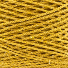 Cargar imagen en el visor de la galería, Cuerda Algodón 2mm Makrama 100m Amarillo Mantequilla