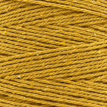 Cargar imagen en el visor de la galería, Cuerda Algodón 2mm Makrama 1kg Amarillo Mantequilla