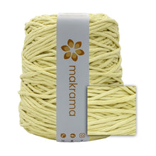 Cargar imagen en el visor de la galería, Hilaza Algodón 4mm Makrama 1kg Amarillo Pastel