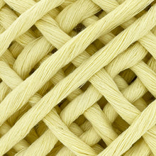 Cargar imagen en el visor de la galería, Hilaza Algodón Mini 4mm Makrama 150gr Amarillo Pastel