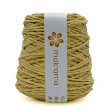 Cargar imagen en el visor de la galería, Hilaza Algodón 4mm Makrama 1kg Amarillo Vainilla