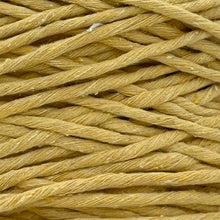 Cargar imagen en el visor de la galería, Hilaza Algodón 4mm Makrama 1kg Amarillo Vainilla