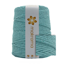 Cargar imagen en el visor de la galería, Hilaza Algodón 3mm Makrama 1kg Verde Aqua Claro