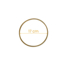 Cargar imagen en el visor de la galería, Aro de Madera Makrama 17cm