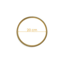 Cargar imagen en el visor de la galería, Aro de Madera Makrama 20cm