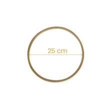 Cargar imagen en el visor de la galería, Aro de Madera Makrama 25cm