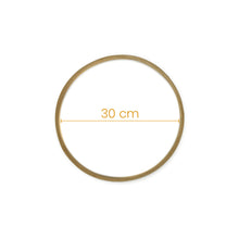 Cargar imagen en el visor de la galería, Aro de Madera Makrama 30cm