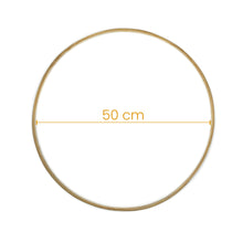 Cargar imagen en el visor de la galería, Aro de Madera Makrama 50cm