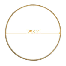 Cargar imagen en el visor de la galería, Aro de Madera Makrama 60cm