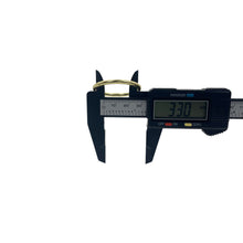 Cargar imagen en el visor de la galería, Aros de Metal 1.5 pulgadas Makrama Dorado 10pz