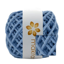 Cargar imagen en el visor de la galería, Hilaza Algodón Mini 3mm Makrama 150gr Azul Bebé