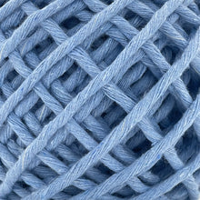 Cargar imagen en el visor de la galería, Hilaza Algodón Mini 3mm Makrama 150gr Azul Bebé