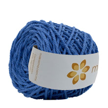 Cargar imagen en el visor de la galería, Cuerda Algodón Mini 2mm Makrama 150gr Azul Bondi