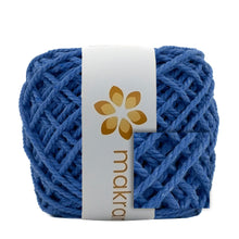 Cargar imagen en el visor de la galería, Cuerda Algodón Mini 2mm Makrama 150gr Azul Bondi