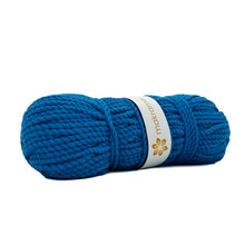 Cargar imagen en el visor de la galería, Cuerda Algodón 4mm Makrama Azul Capri