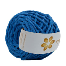 Cargar imagen en el visor de la galería, Hilaza Algodón Mini 3mm Makrama 150gr Azul Capri