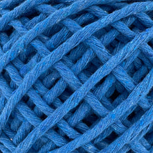 Cargar imagen en el visor de la galería, Hilaza Algodón Mini 3mm Makrama 150gr Azul Capri
