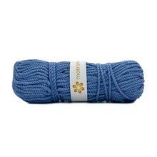Cargar imagen en el visor de la galería, Cuerda Algodón 4mm Makrama Azul Celeste