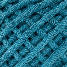Cargar imagen en el visor de la galería, Hilaza Algodón Mini 4mm Makrama 150gr Azul Cian