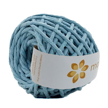 Cargar imagen en el visor de la galería, Hilaza Algodón Mini 4mm Makrama 150gr Azul Cielo