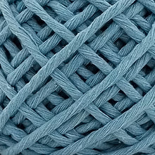 Cargar imagen en el visor de la galería, Hilaza Algodón Mini 4mm Makrama 150gr Azul Cielo