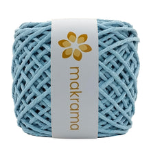Cargar imagen en el visor de la galería, Hilaza Algodón 4mm Makrama 500gr Azul Cielo