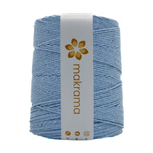 Cargar imagen en el visor de la galería, Cuerda Algodón 2mm Makrama 1kg Azul Claro