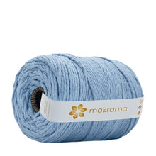 Cargar imagen en el visor de la galería, Hilaza Algodón 3mm Makrama 1kg Azul Claro