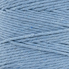 Cargar imagen en el visor de la galería, Hilaza Algodón 3mm Makrama 1kg Azul Claro