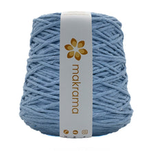 Cargar imagen en el visor de la galería, Hilaza Algodón 4mm Makrama 1kg Azul Claro