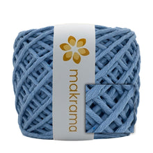 Cargar imagen en el visor de la galería, Hilaza Algodón 4mm Makrama 500gr Azul Claro