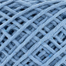 Cargar imagen en el visor de la galería, Hilaza Algodón 4mm Makrama 500gr Azul Claro