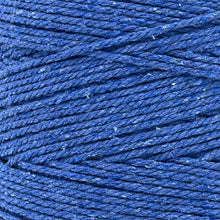 Cargar imagen en el visor de la galería, Cuerda Algodón 2mm Makrama 1kg Azul Cobalto