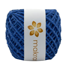 Cargar imagen en el visor de la galería, Cuerda Algodón Mini 2mm Makrama 150gr Azul Cobalto