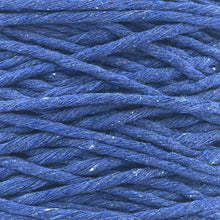 Cargar imagen en el visor de la galería, Hilaza Algodón 4mm Makrama 1kg Azul Cobalto