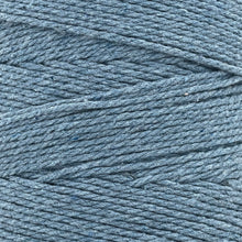 Cargar imagen en el visor de la galería, Cuerda Algodón 2mm Makrama 1kg Azul Grisáceo