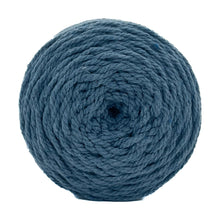 Cargar imagen en el visor de la galería, Cuerda Algodón 2mm Makrama 500gr Azul Grisáceo
