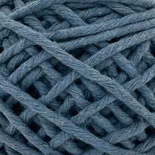 Cargar imagen en el visor de la galería, Hilaza Algodón Mini 3mm Makrama 150gr Azul Grisáceo