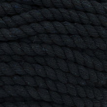 Cargar imagen en el visor de la galería, Cuerda Algodón 4mm Makrama Azul Marino