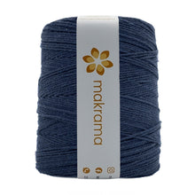 Cargar imagen en el visor de la galería, Cuerda Algodón 2mm Makrama 1kg Azul Marino