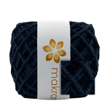 Cargar imagen en el visor de la galería, Cuerda Algodón Mini 2mm Makrama 150gr Azul Marino