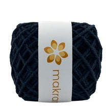 Cargar imagen en el visor de la galería, Cuerda Algodón Mini 2mm Makrama 150gr Azul Marino