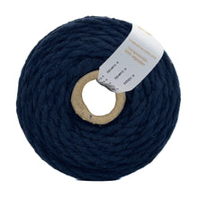 Cargar imagen en el visor de la galería, Hilaza Algodón 3mm Makrama 1kg Azul Marino