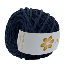 Cargar imagen en el visor de la galería, Hilaza Algodón Mini 3mm Makrama 150gr Azul Marino